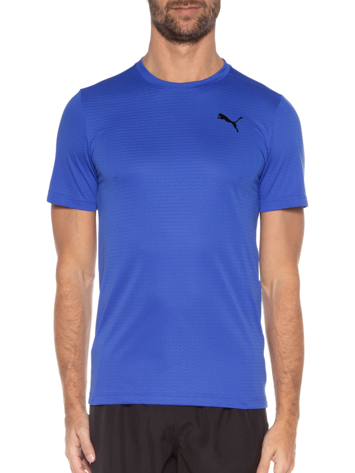 Camiseta Masculina Train Fav Blaster Tee Azul Puma