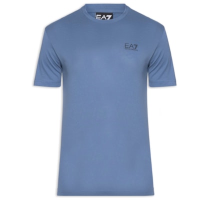 Camiseta Masculina Train Logo - Azul
