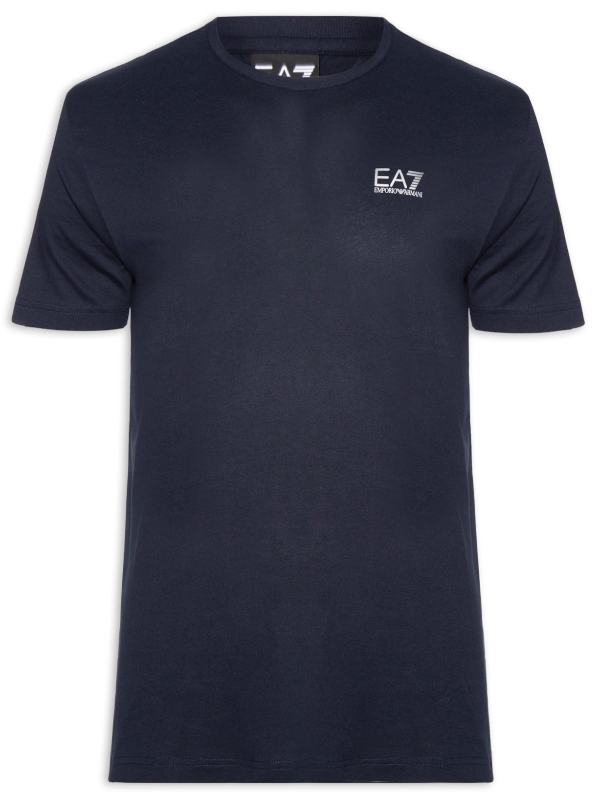 Camiseta Masculina Train Logo Azul Ea7 Emporio Armani
