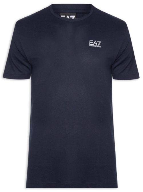 Camiseta Masculina Train Logo - Azul