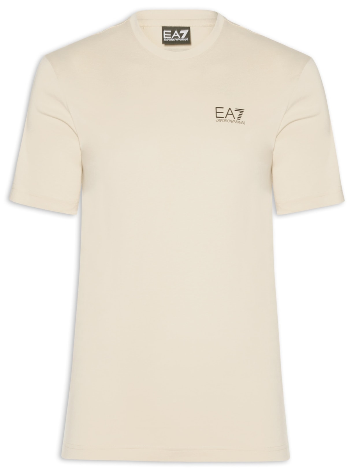 Camiseta Masculina Train Logo - Bege