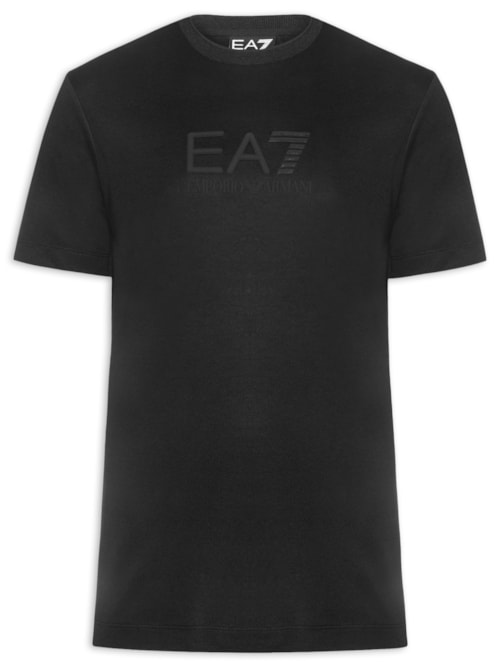 Camiseta Masculina Train Lux Maxi Logo - Preto