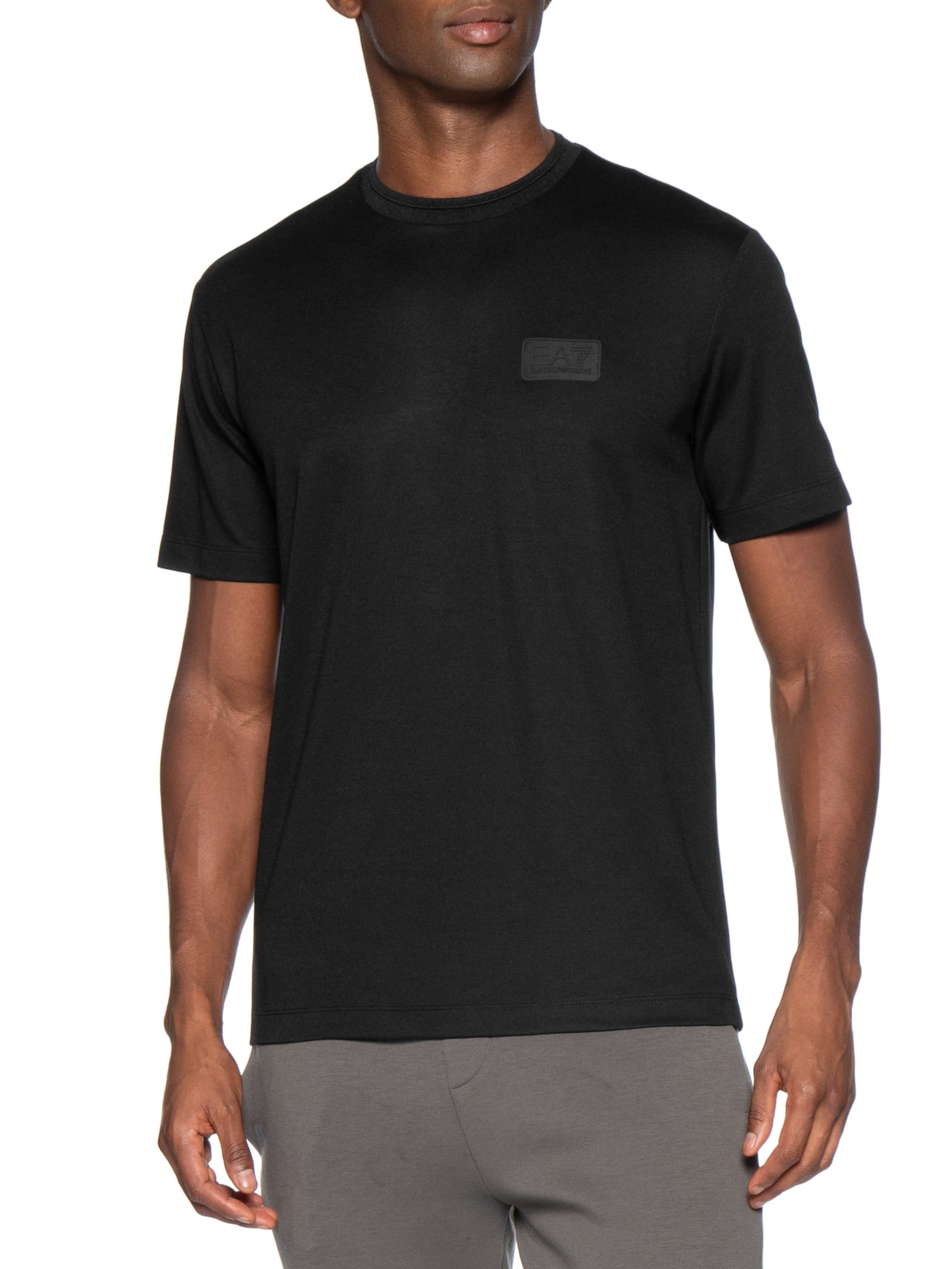 Camiseta Masculina Train Lux Preto Ea7 Emporio Armani