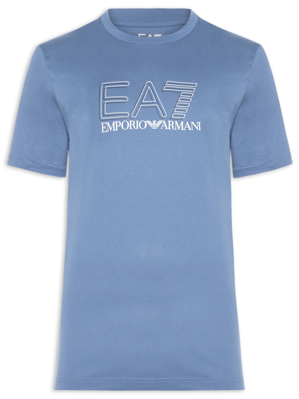 Camiseta Masculina Train Maxi Logo - Azul