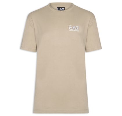 Camiseta Masculina Train Medium Logo – Bege