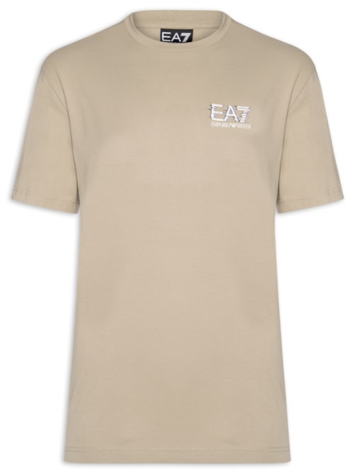 Camiseta Masculina Train Medium Logo – Bege