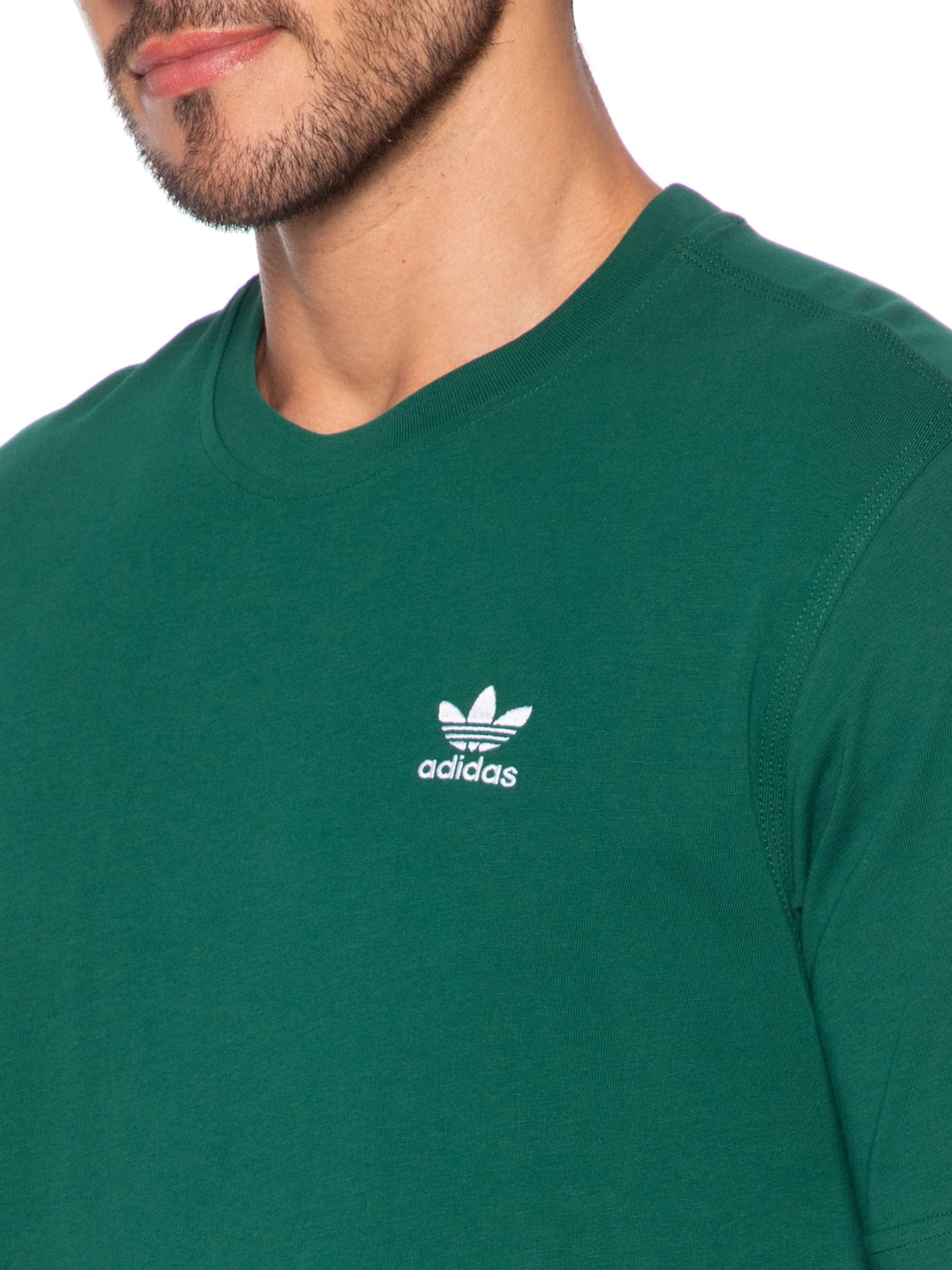 Camiseta Masculina Trefoil Esseential Verde Adidas Originals