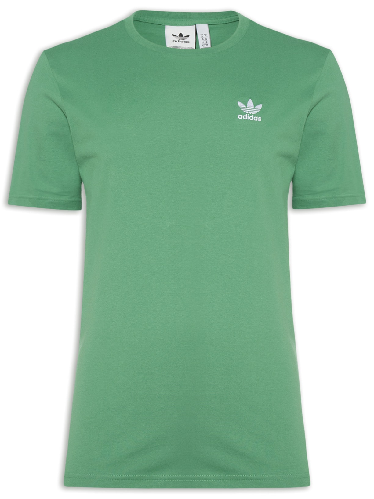Camiseta Masculina Trefoil Essentials - Verde