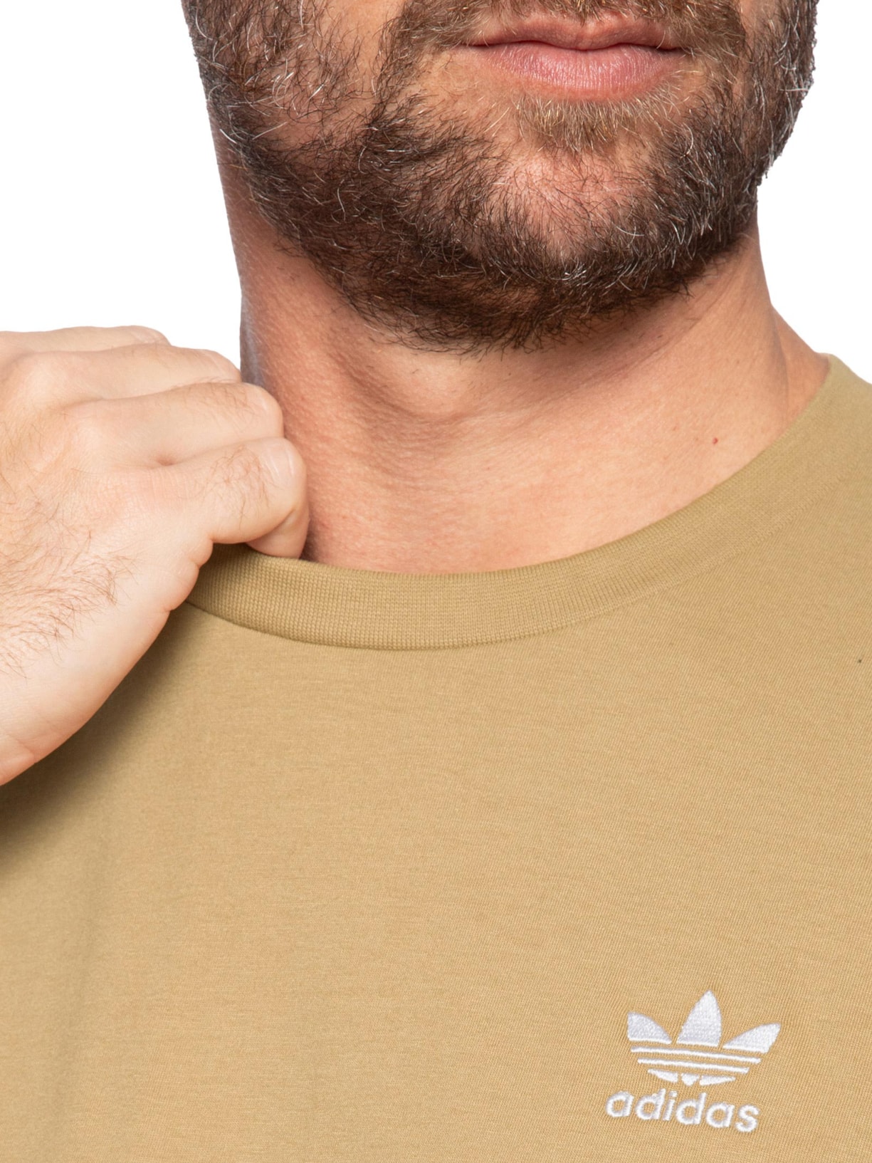 Camiseta Masculina Trefoil Marrom Adidas Originals