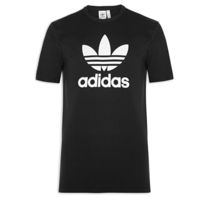 Camiseta Masculina Trefoil - Preto