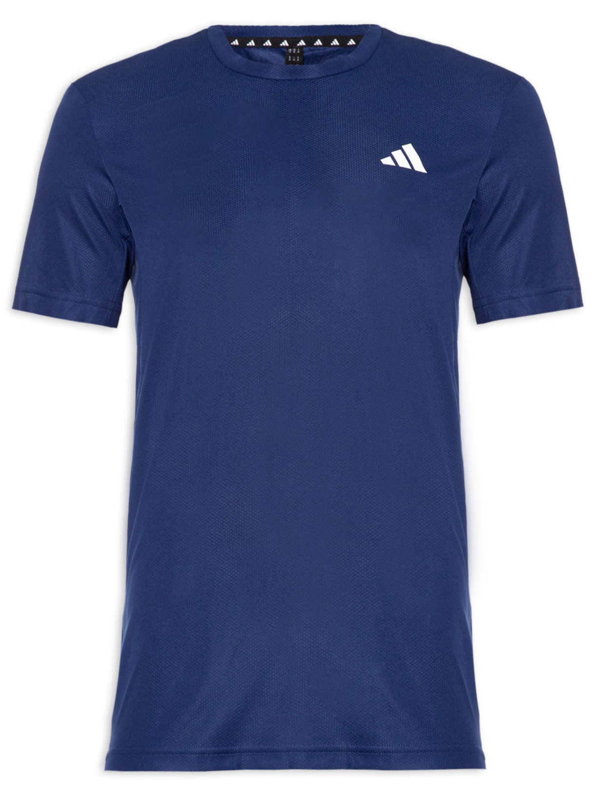 Camiseta Masculina Treino Essentials Base - Azul