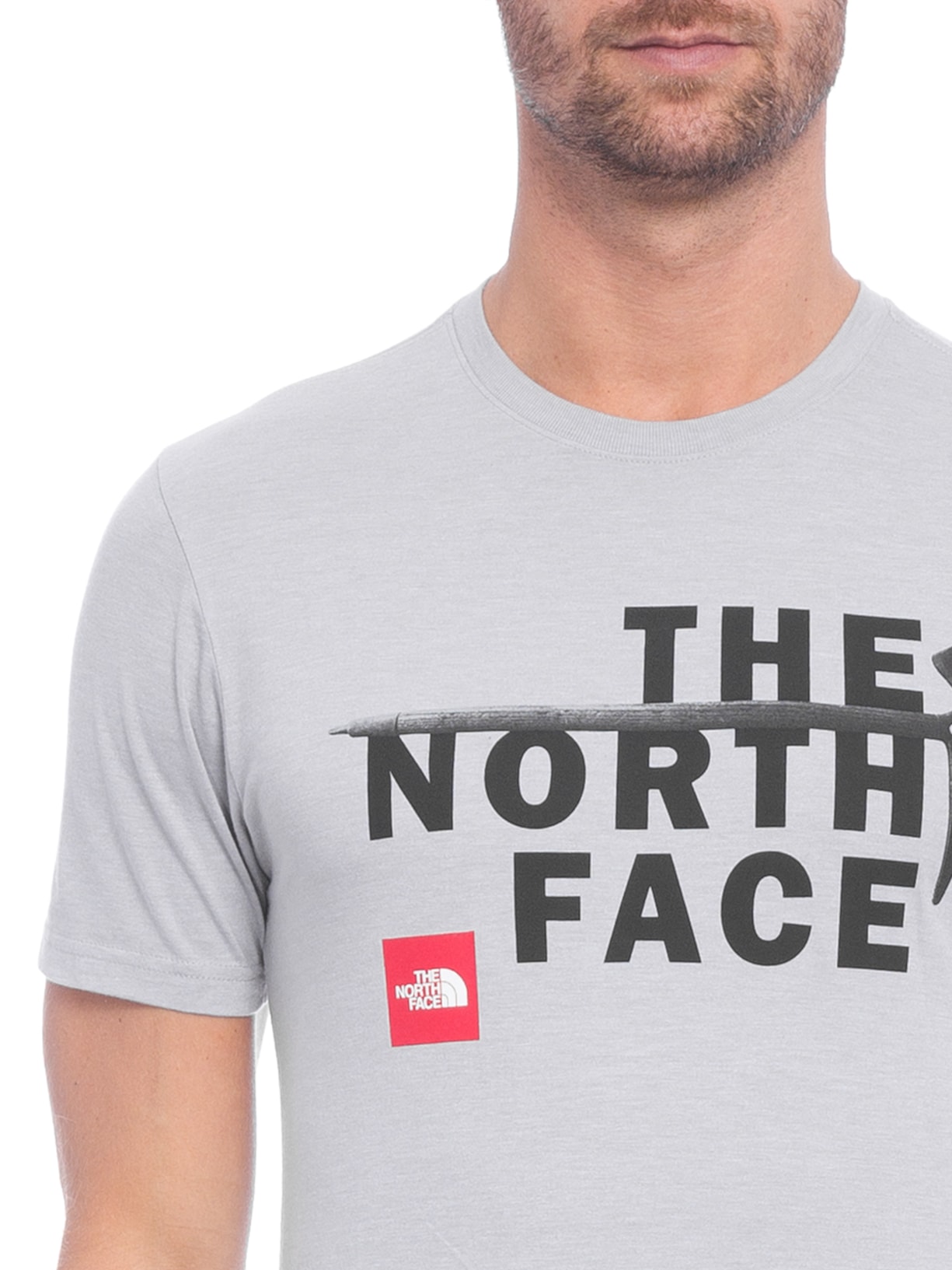 Camiseta Masculina Triblend Gear Cinza The North Face