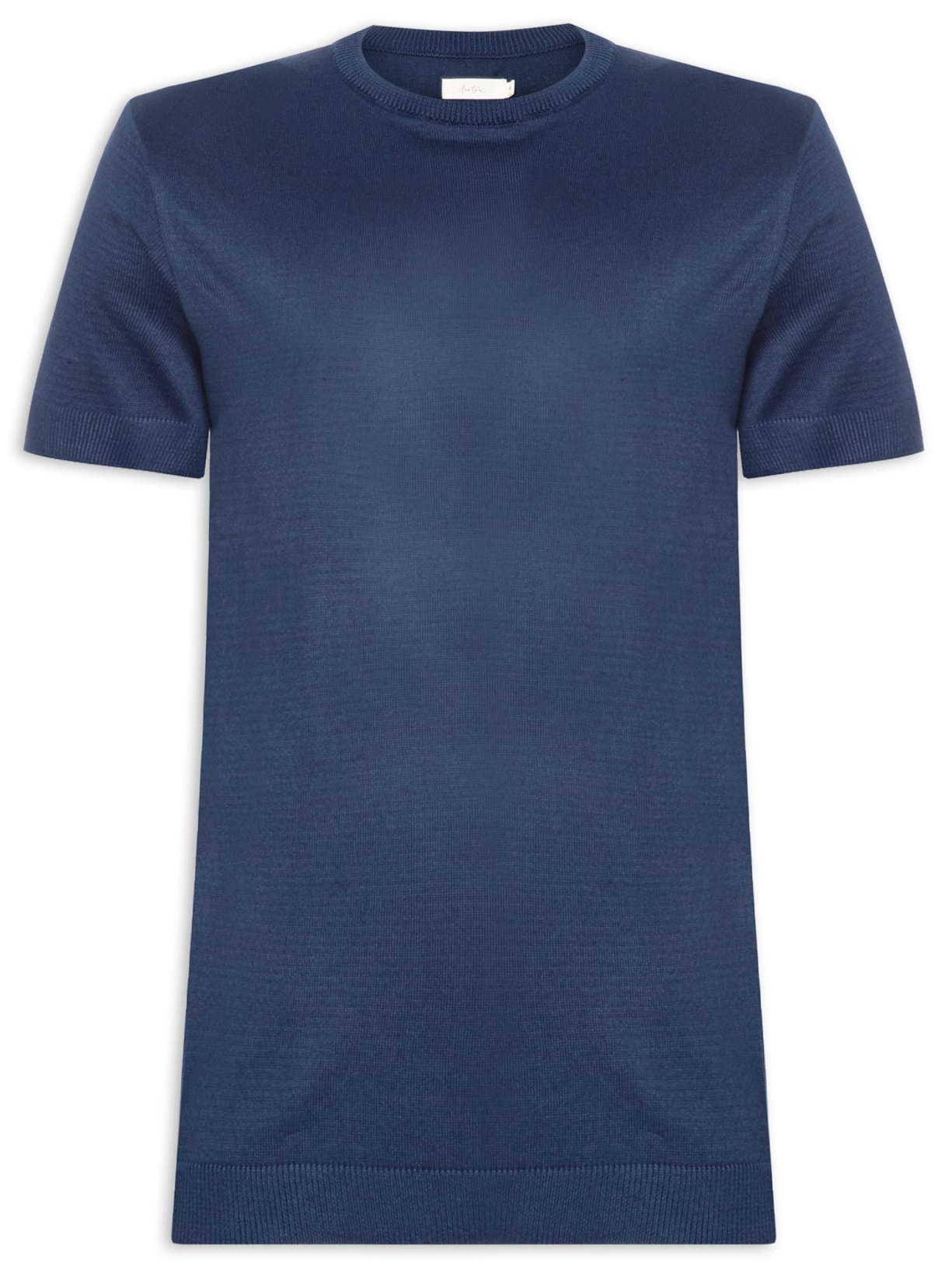 Camiseta Masculina Tricot Color - Azul