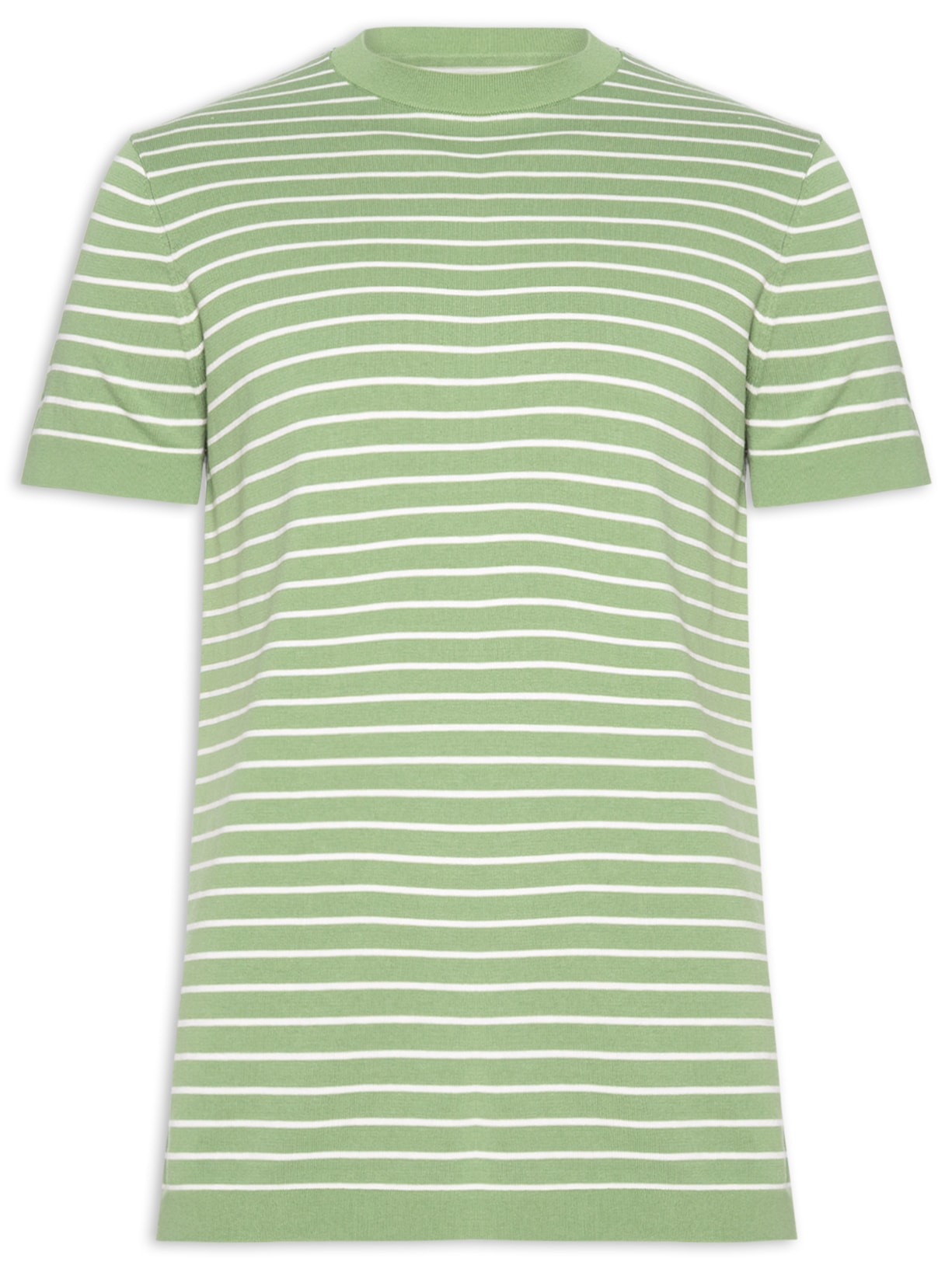 Camiseta Masculina Tricot Listra Viena - Verde