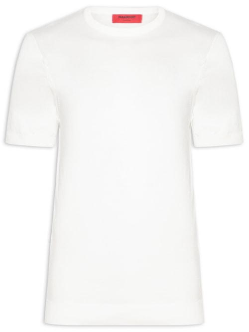 Camiseta Masculina Tricot Mc Careca - Branco