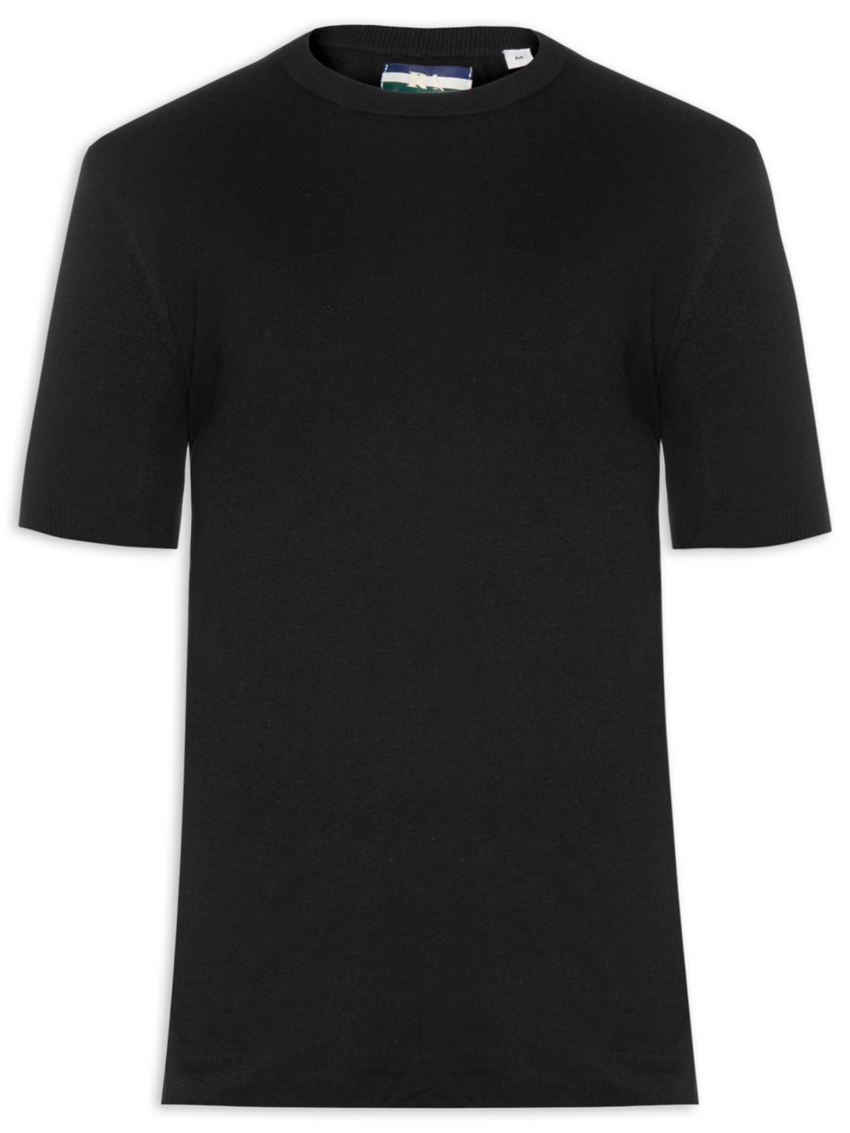 Camiseta Masculina Tricot - Preto