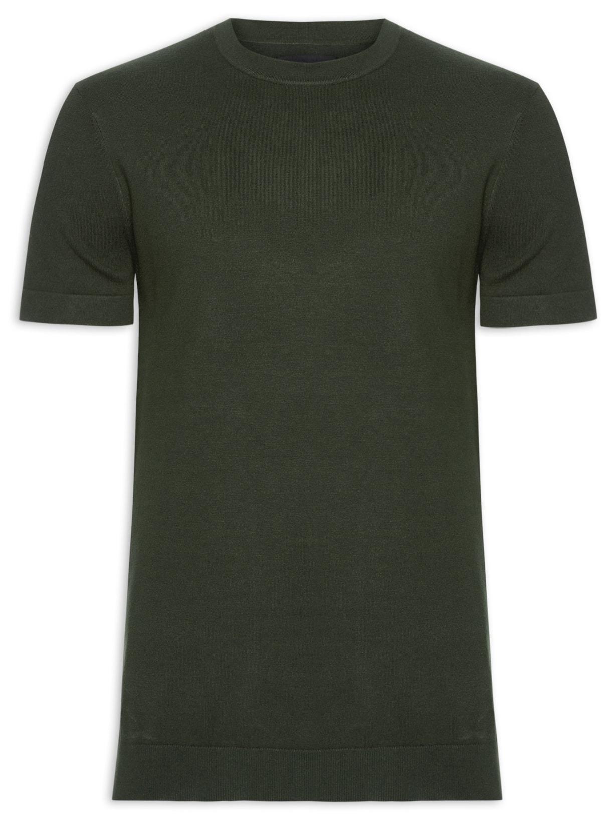 Camiseta Masculina Tricot Soft - Verde