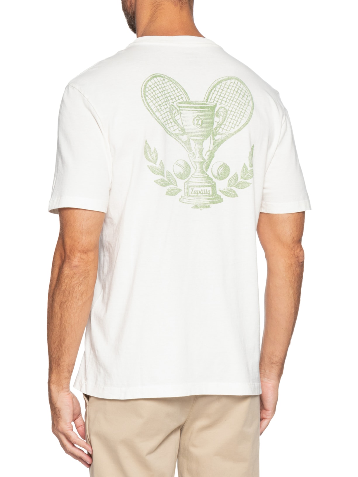 Camiseta Masculina Troféu Branco Zapalla