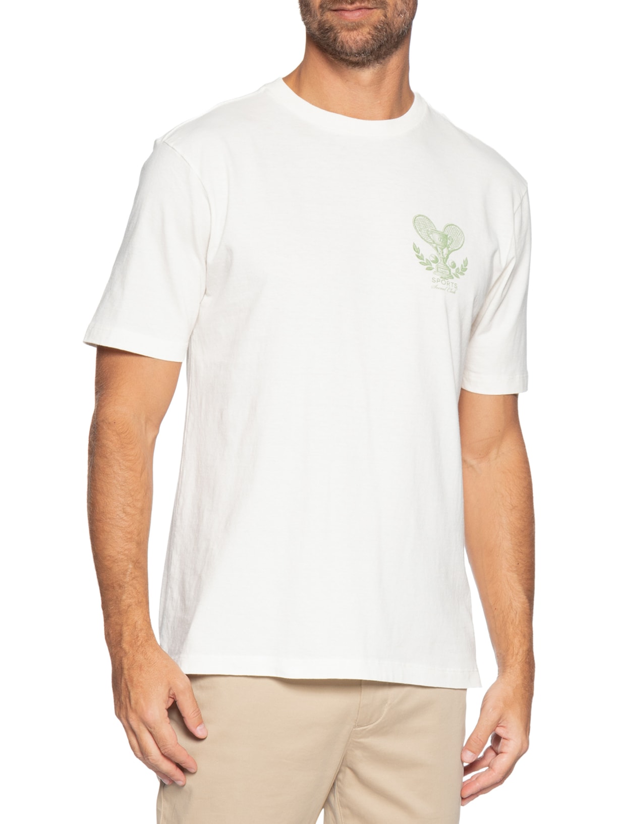 Camiseta Masculina Troféu Branco Zapalla