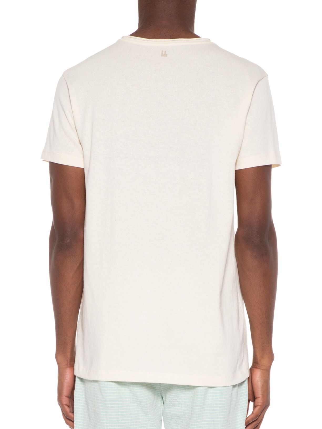 Camiseta Masculina Tropical Feel Off White Foxton