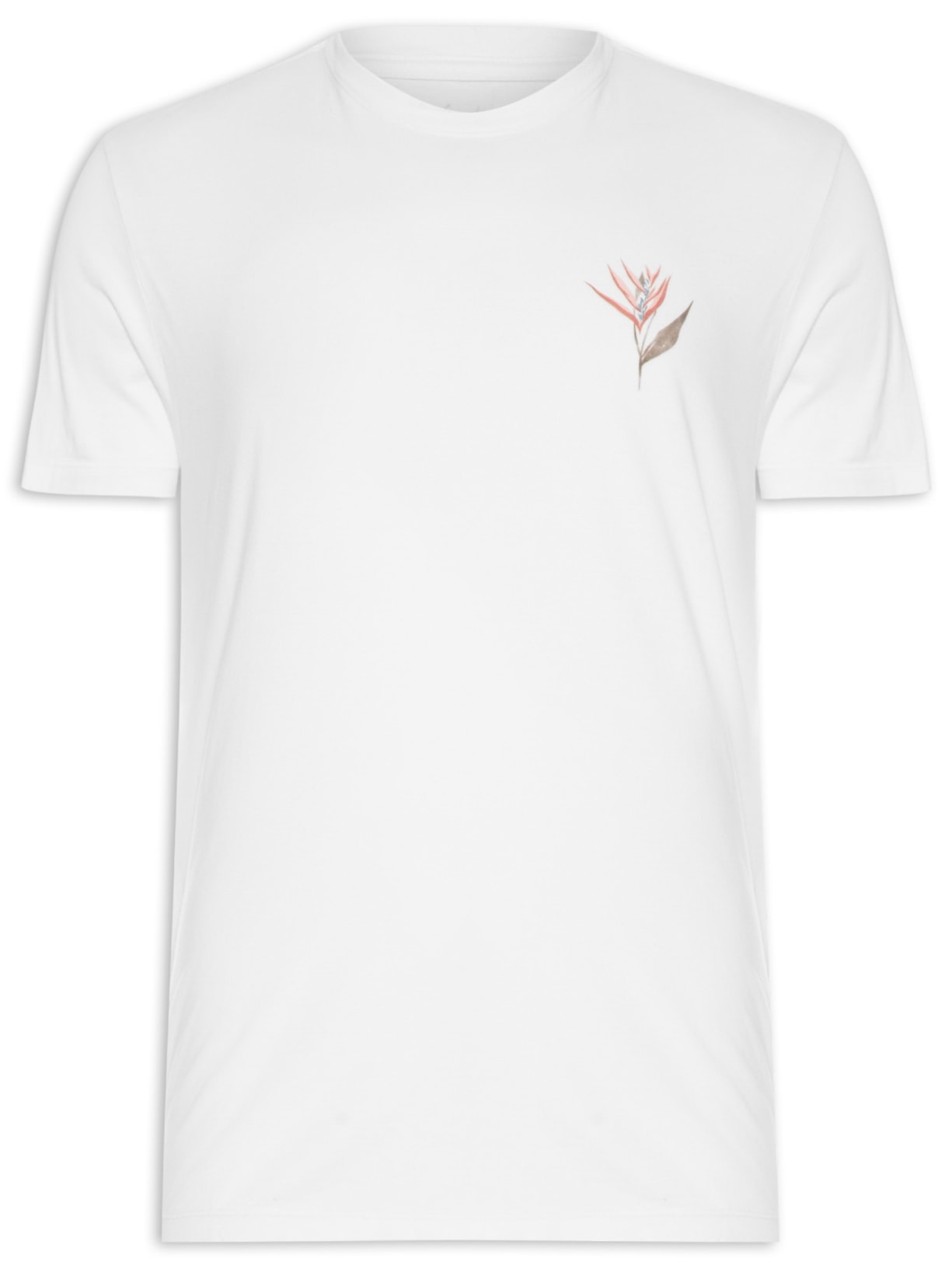 Camiseta Masculina Tropicale Branco Foxton