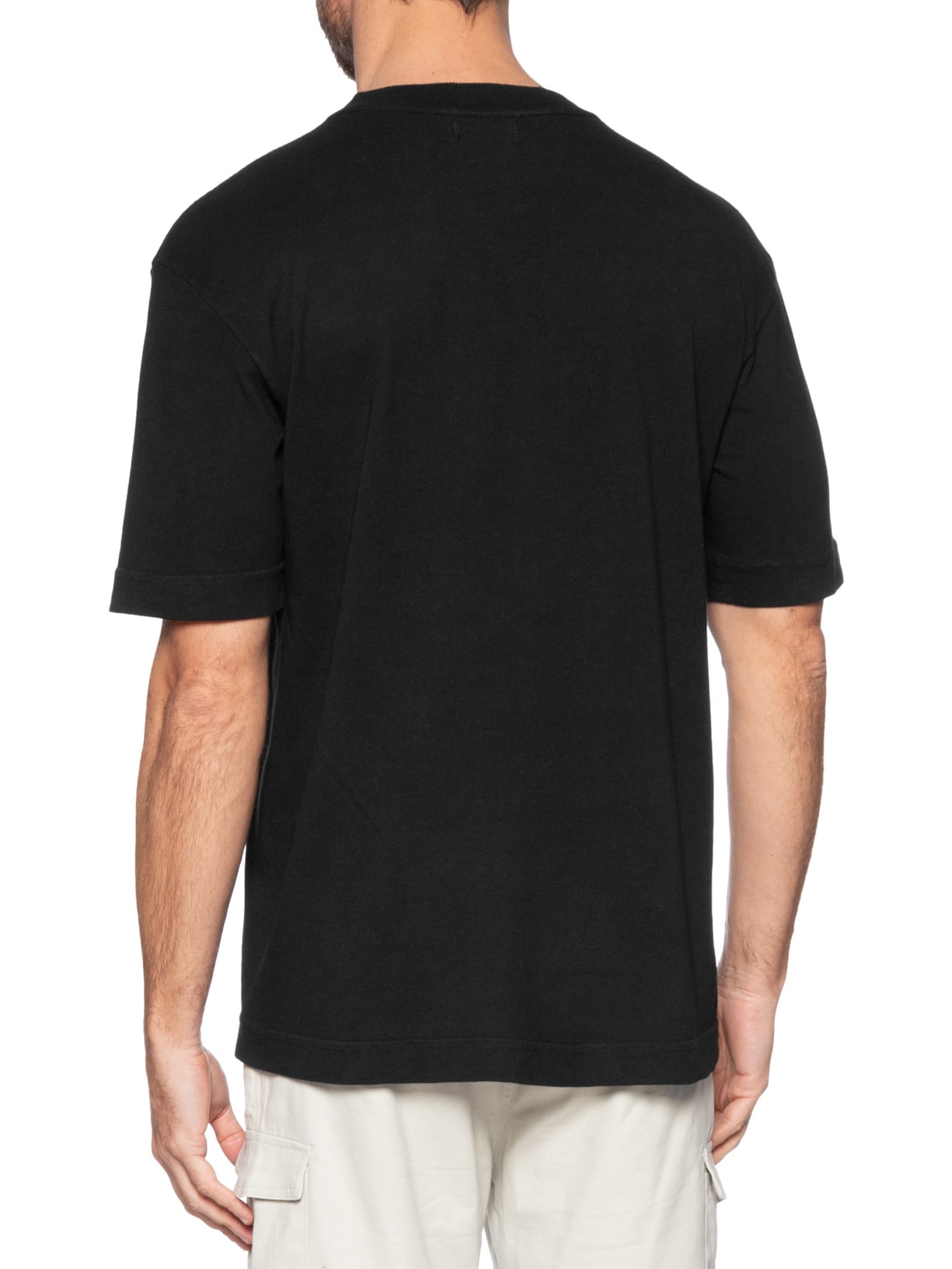 Camiseta Masculina Tubular Streetwear Preto   Basiq Men