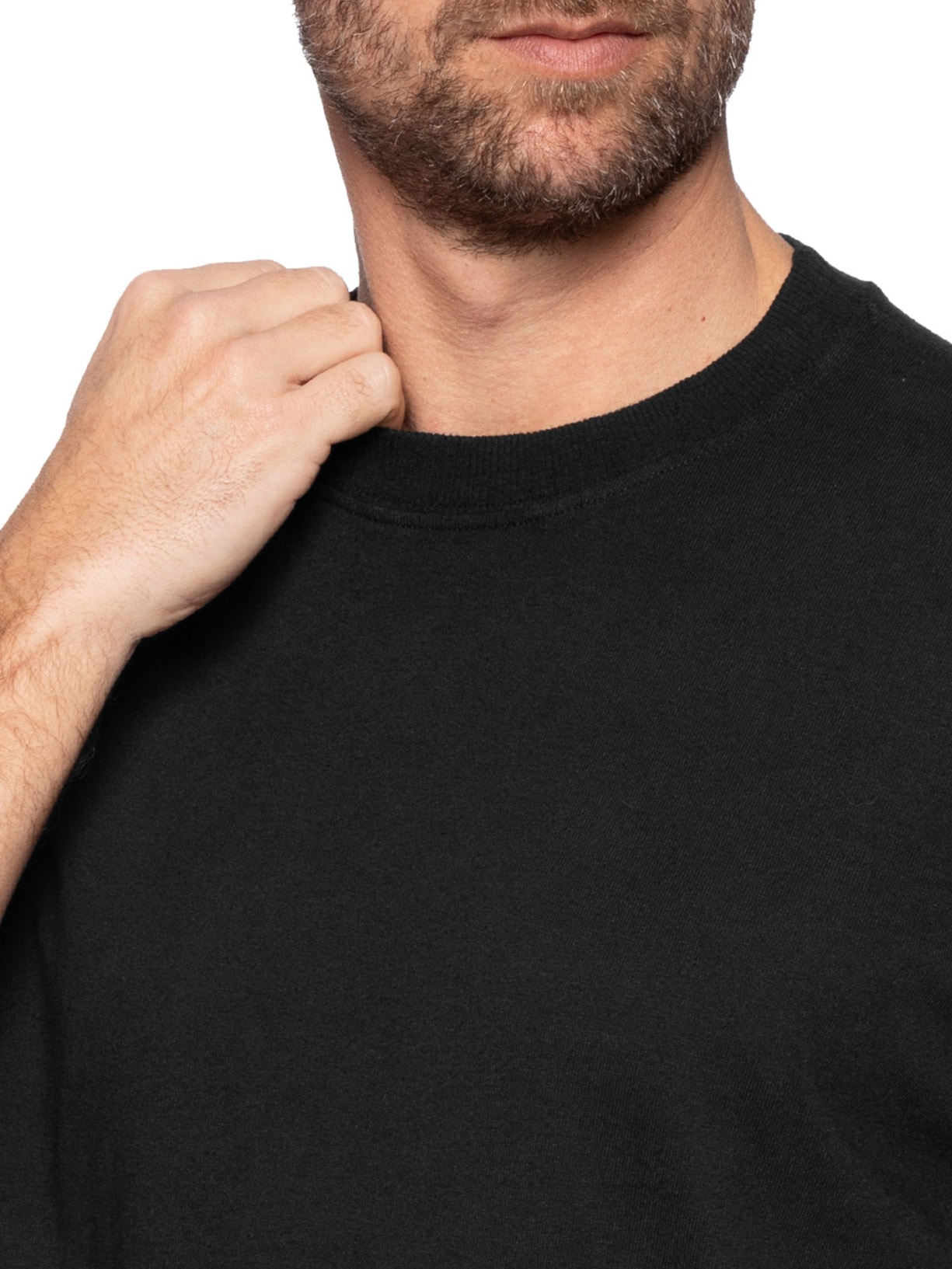 Camiseta Masculina Tubular Streetwear Preto   Basiq Men