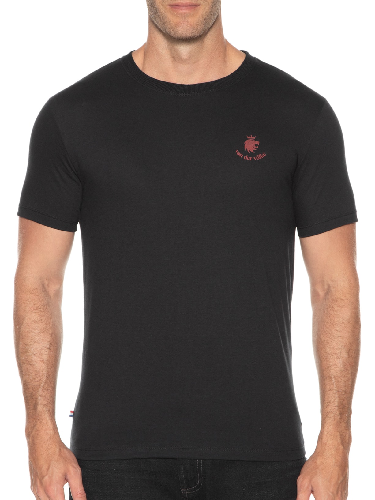 Camiseta Masculina Tulip Poster Preto Von Der Volke