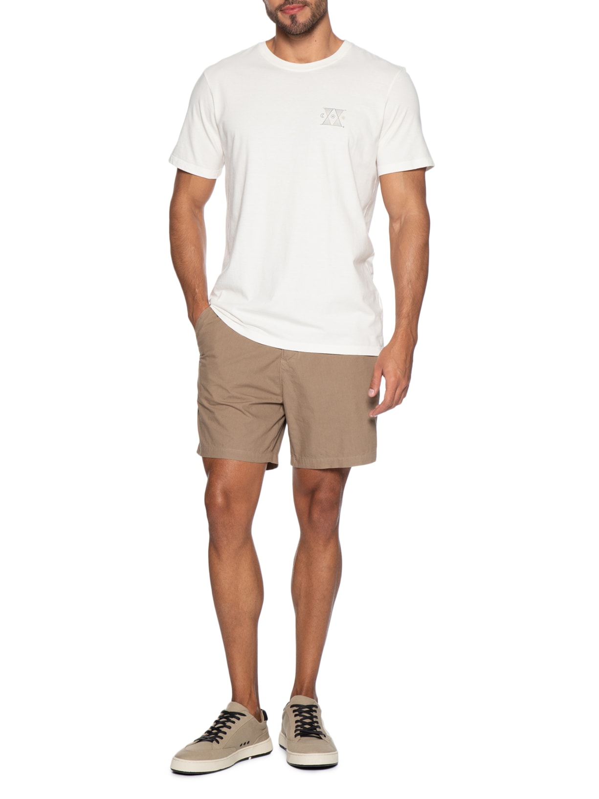 Camiseta Masculina Twilight Branco Austral