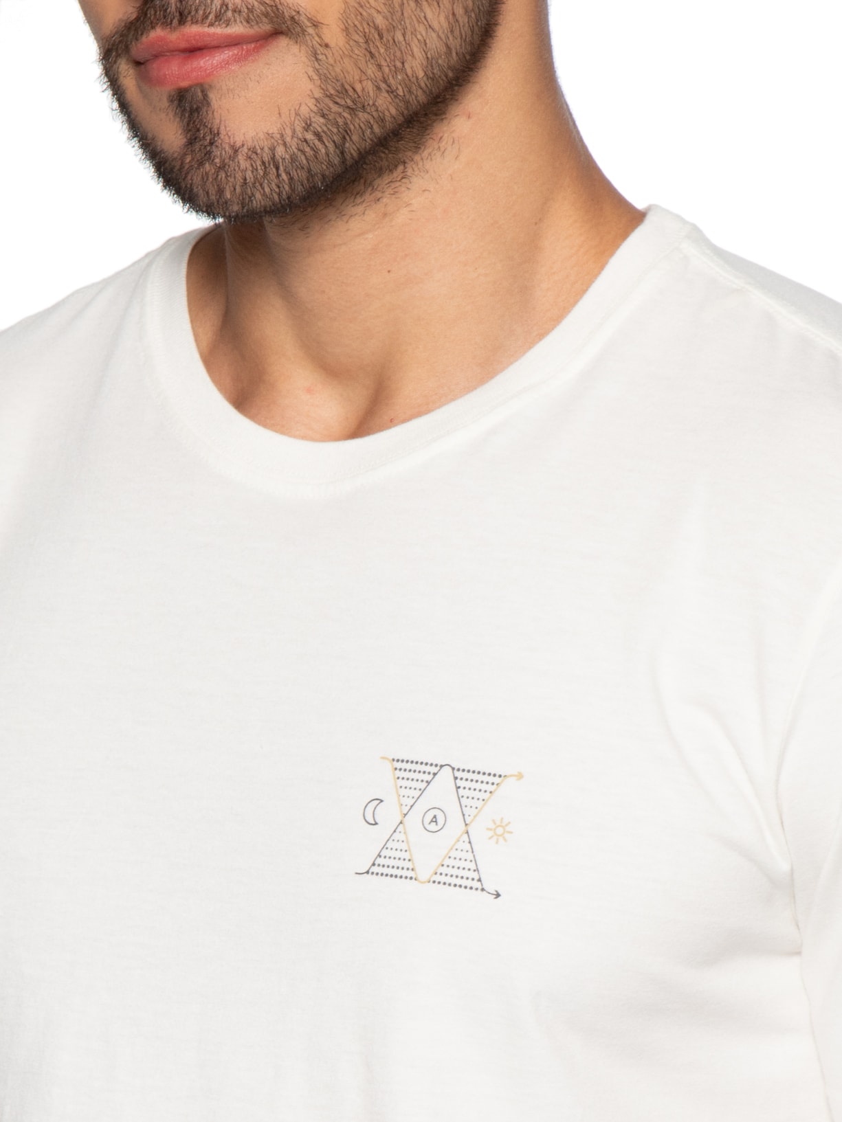 Camiseta Masculina Twilight Branco Austral