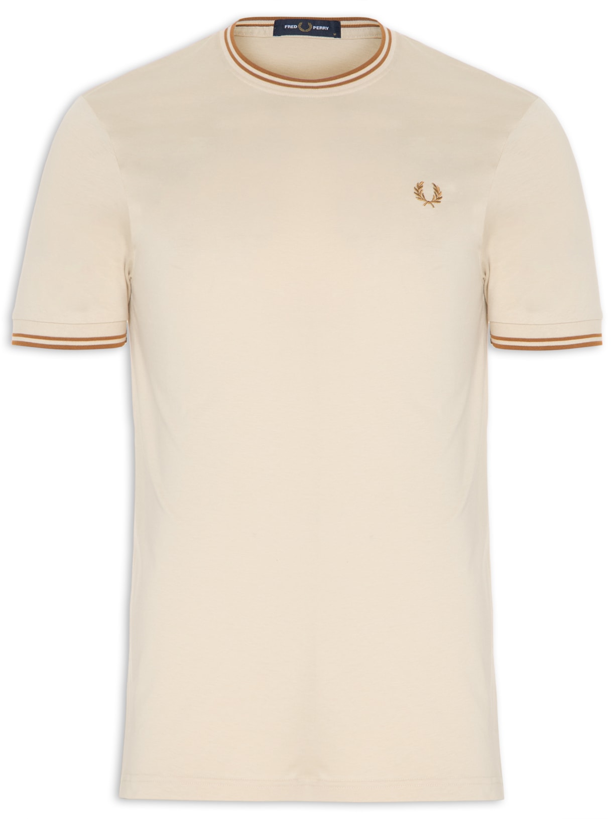 Camiseta Masculina Twin Tipped - Bege