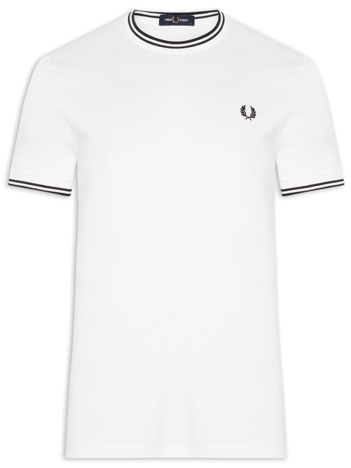 Camiseta Masculina Twin Tipped - Branco