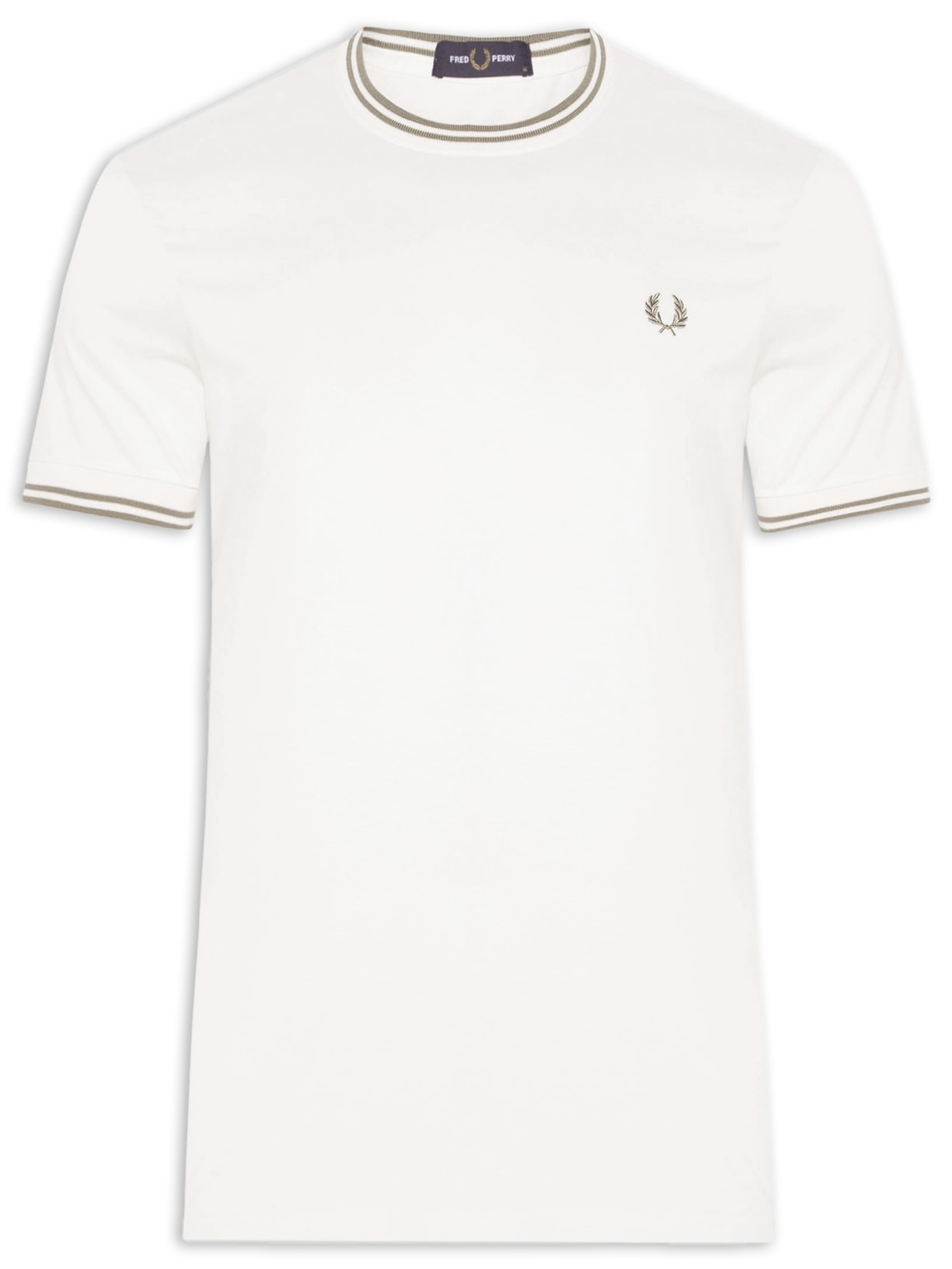 Camiseta Masculina Twin Tipped - Branco