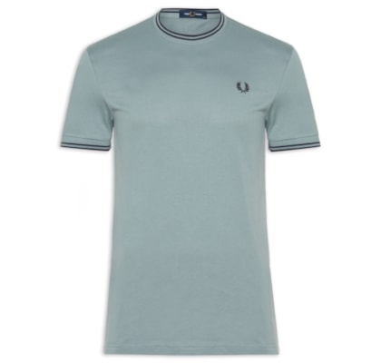 Camiseta Masculina Twin Tipped Regular Fit - Azul