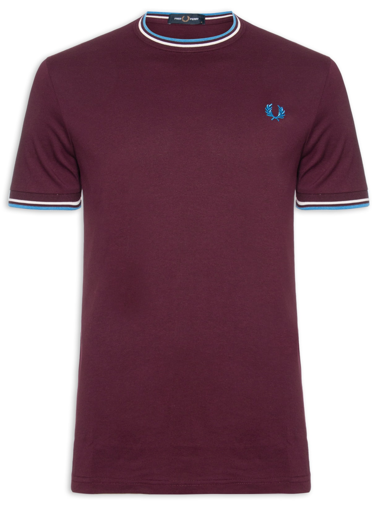 Camiseta Masculina Twin Tipped Regular Fit - Vermelho