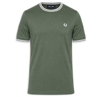 Camiseta Masculina Twin Tipped - Verde