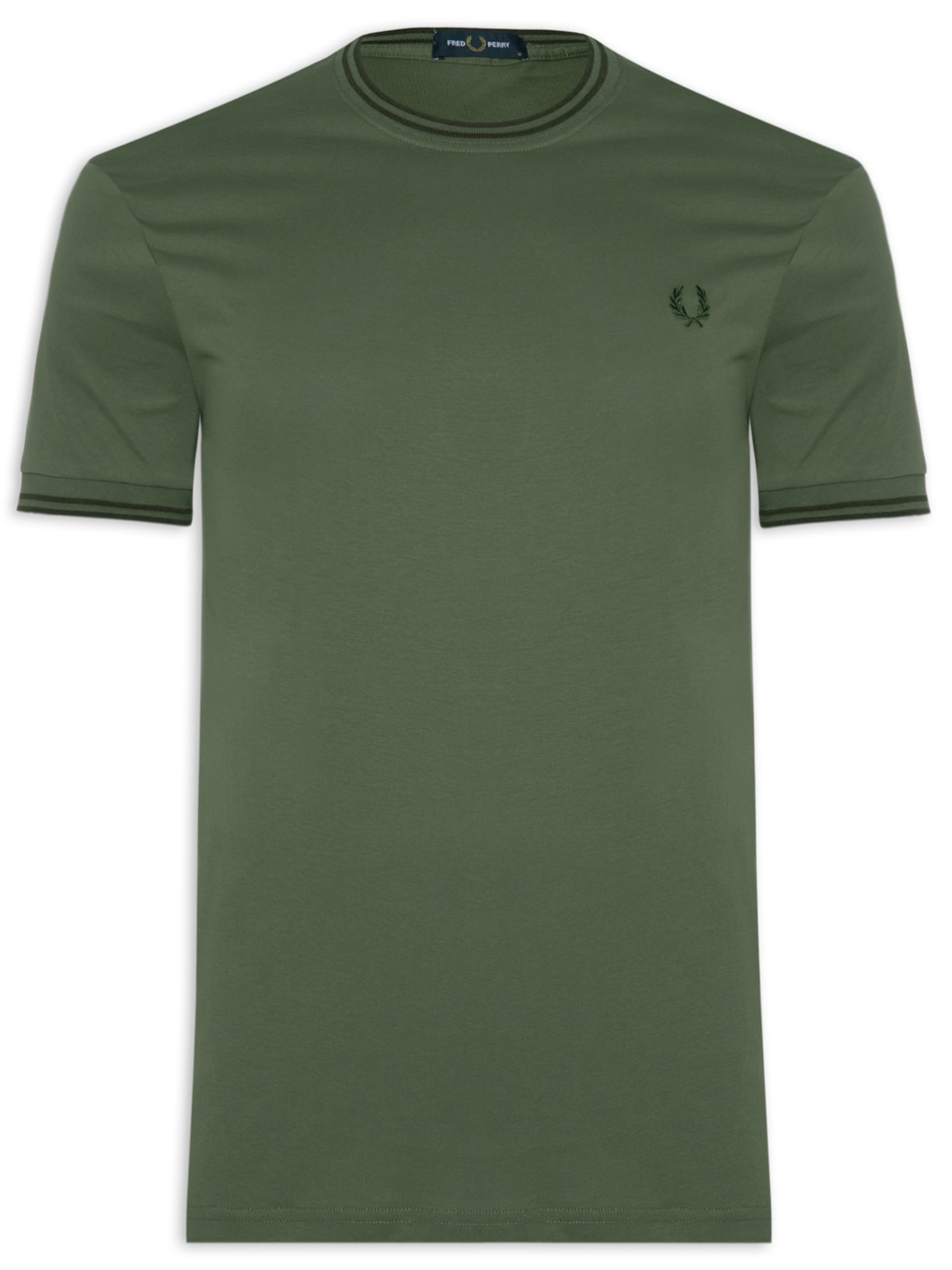 Camiseta Masculina Twin Tipped - Verde
