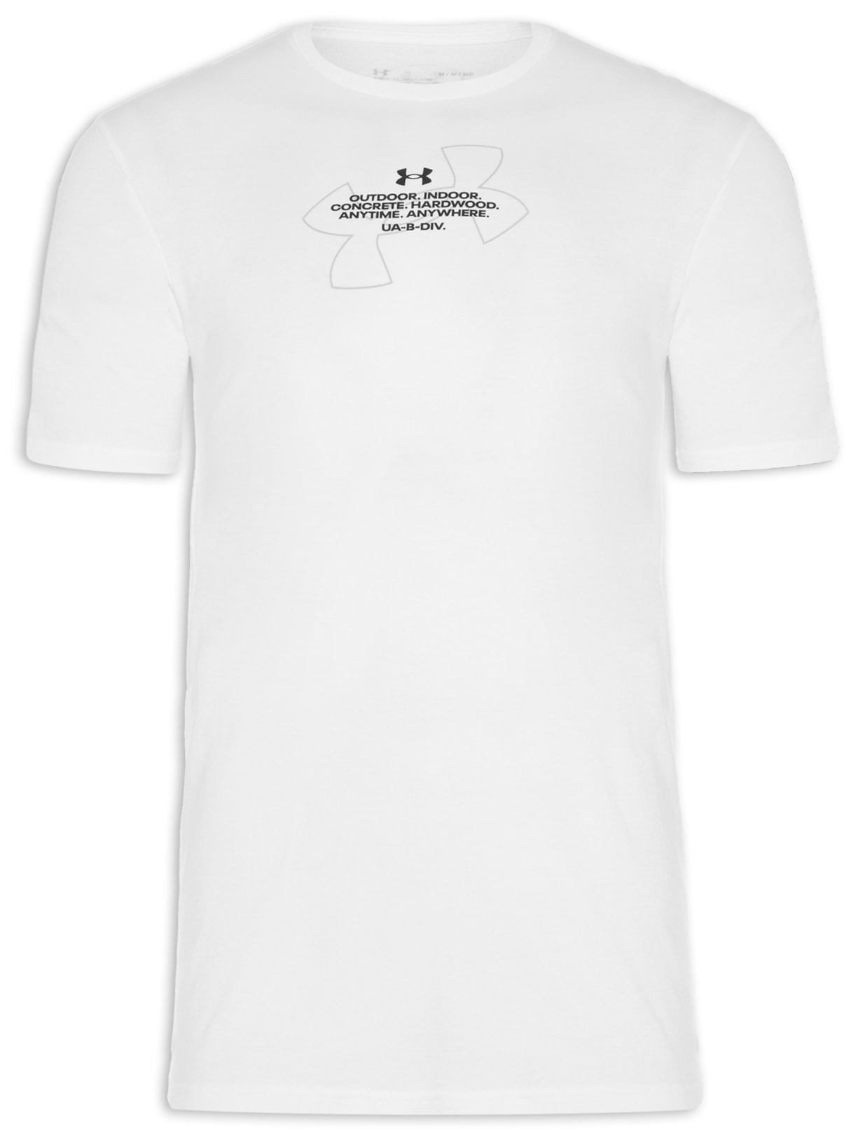 Camiseta Masculina Ua Basketball Photo - Branco