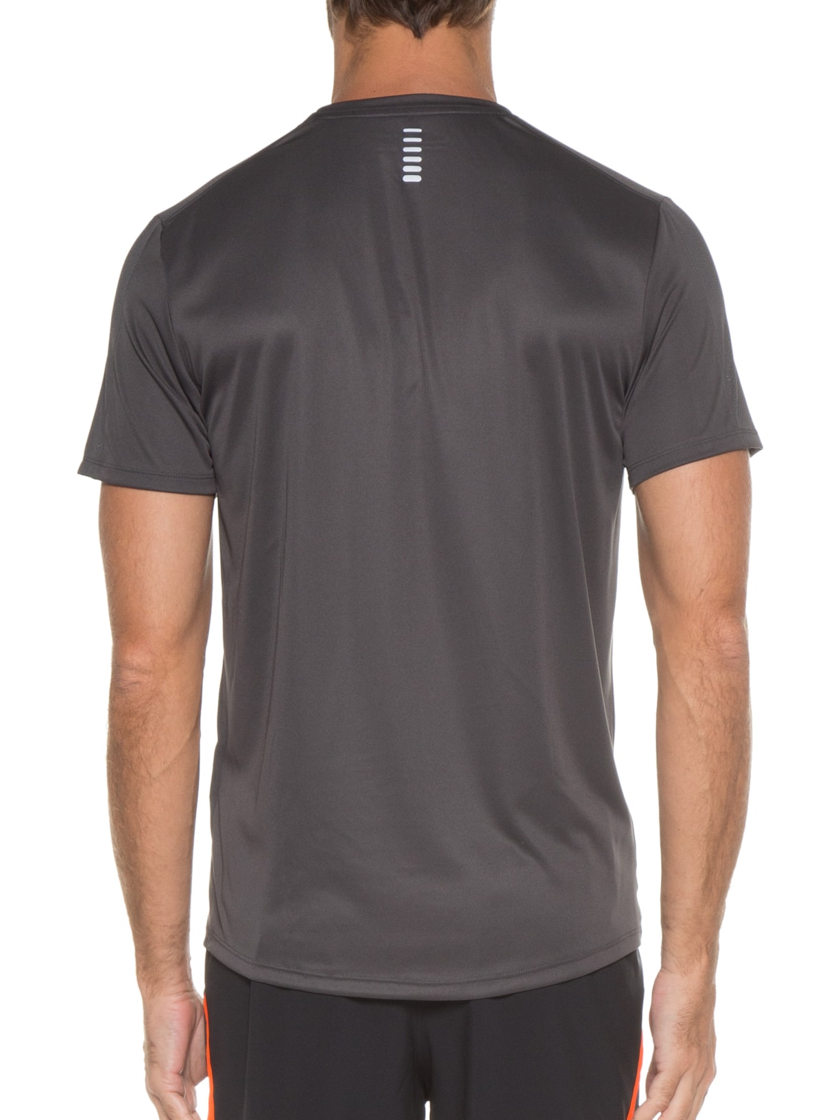 Camiseta Masculina Ua Run Graphic Print Fill Ss Cinza Under Armour