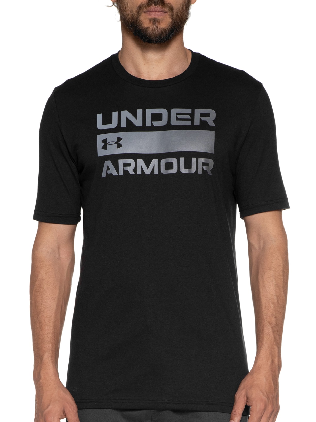 Camiseta Masculina Ua Team Issue Preto Under Armour