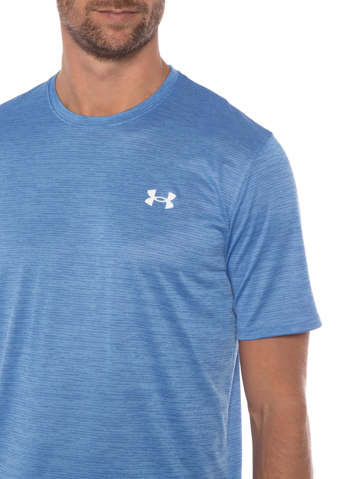 Camiseta Masculina Ua Training Vent 2.0 Ss Azul Under Armour