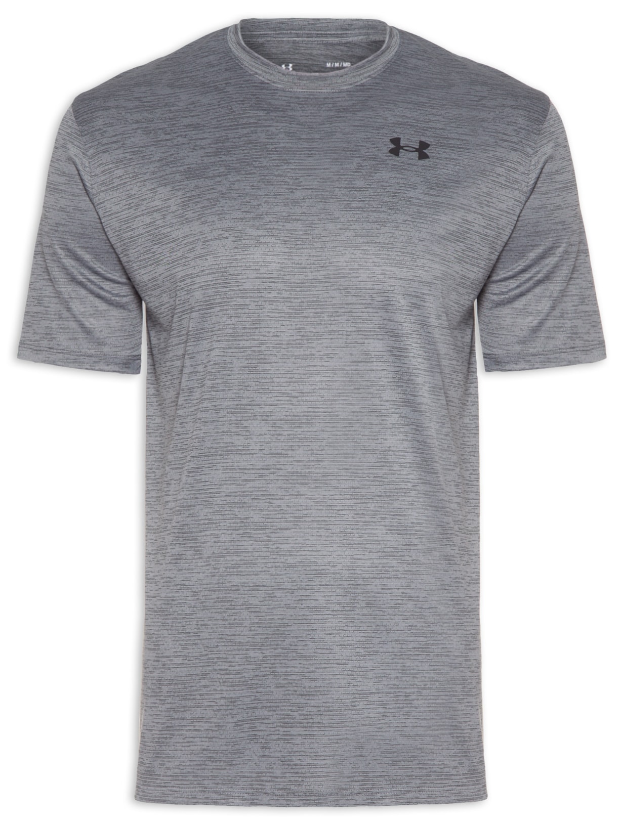 Camiseta Masculina Ua Training Vent 2.0 Ss - Cinza