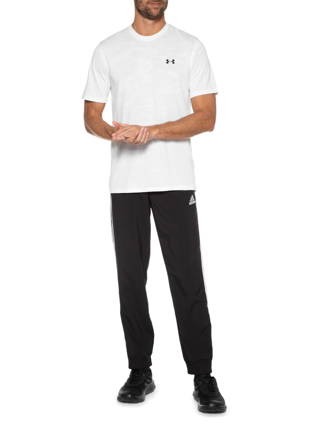 Camiseta Masculina Ua Training Vent Branco Under Armour
