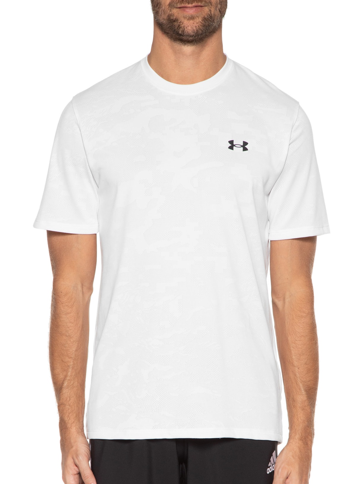 Camiseta Masculina Ua Training Vent Branco Under Armour
