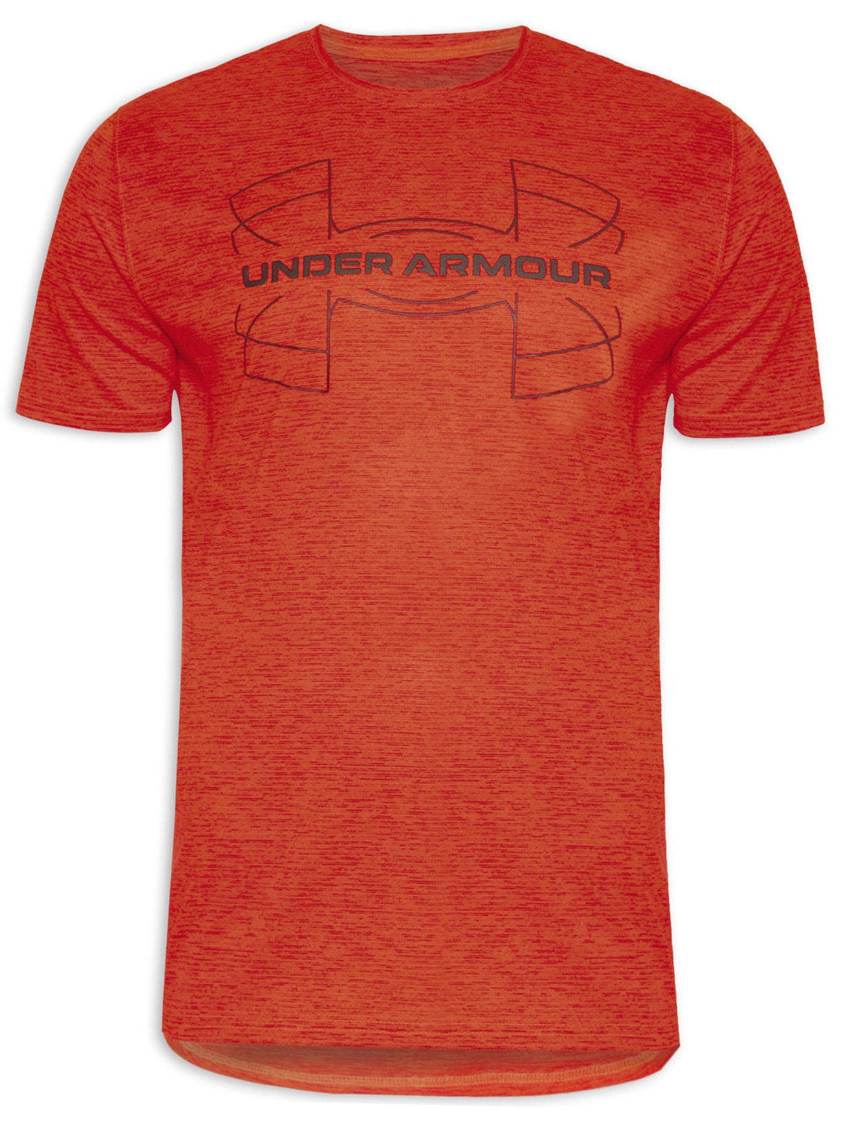Camiseta Masculina Ua Training Vent Graphic - Laranja