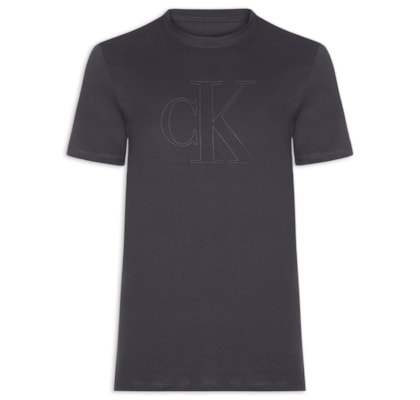 Camiseta Masculina Underwear Manga Curta - Cinza
