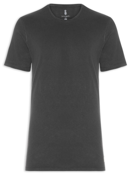 Camiseta Masculina Urban Em Algodão - Preto
