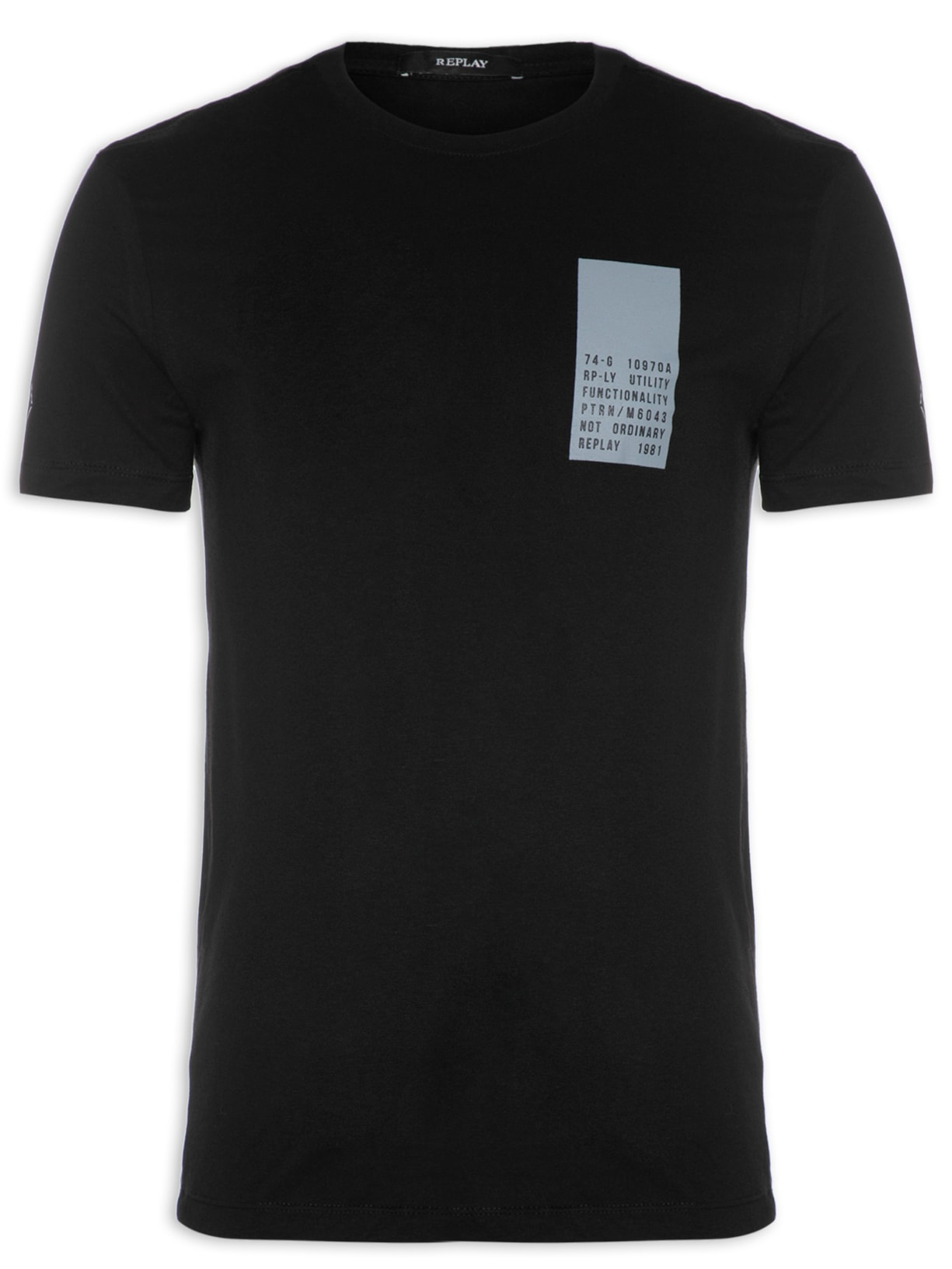 Camiseta Masculina Utility Urban - Preto