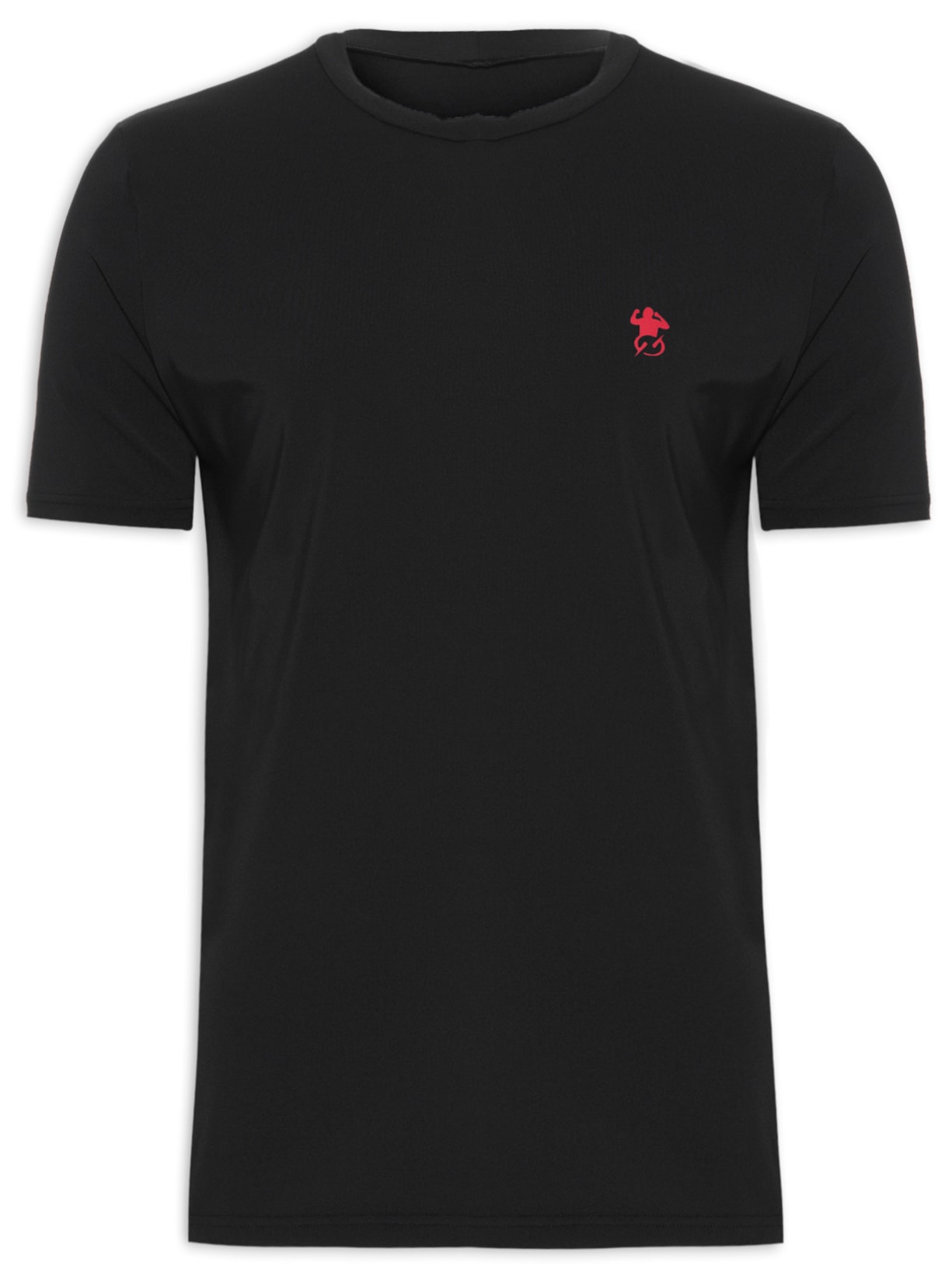 Camiseta Masculina Uv Manga Curta Gabigol - Preto
