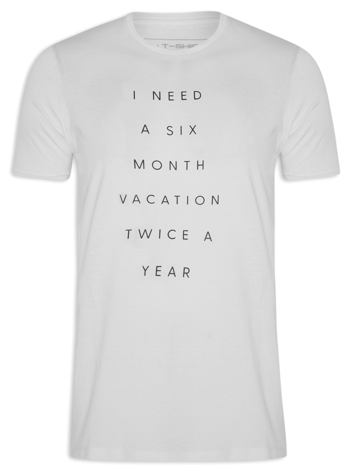 Camiseta Masculina Vacation - Branco